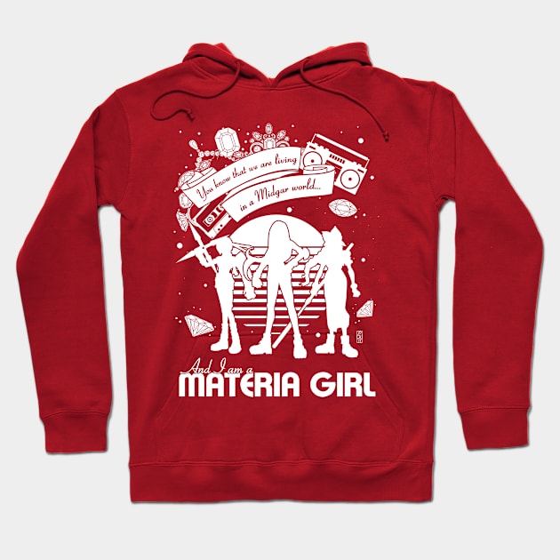 Materia Girl Hoodie by thebeardedbrushandblade